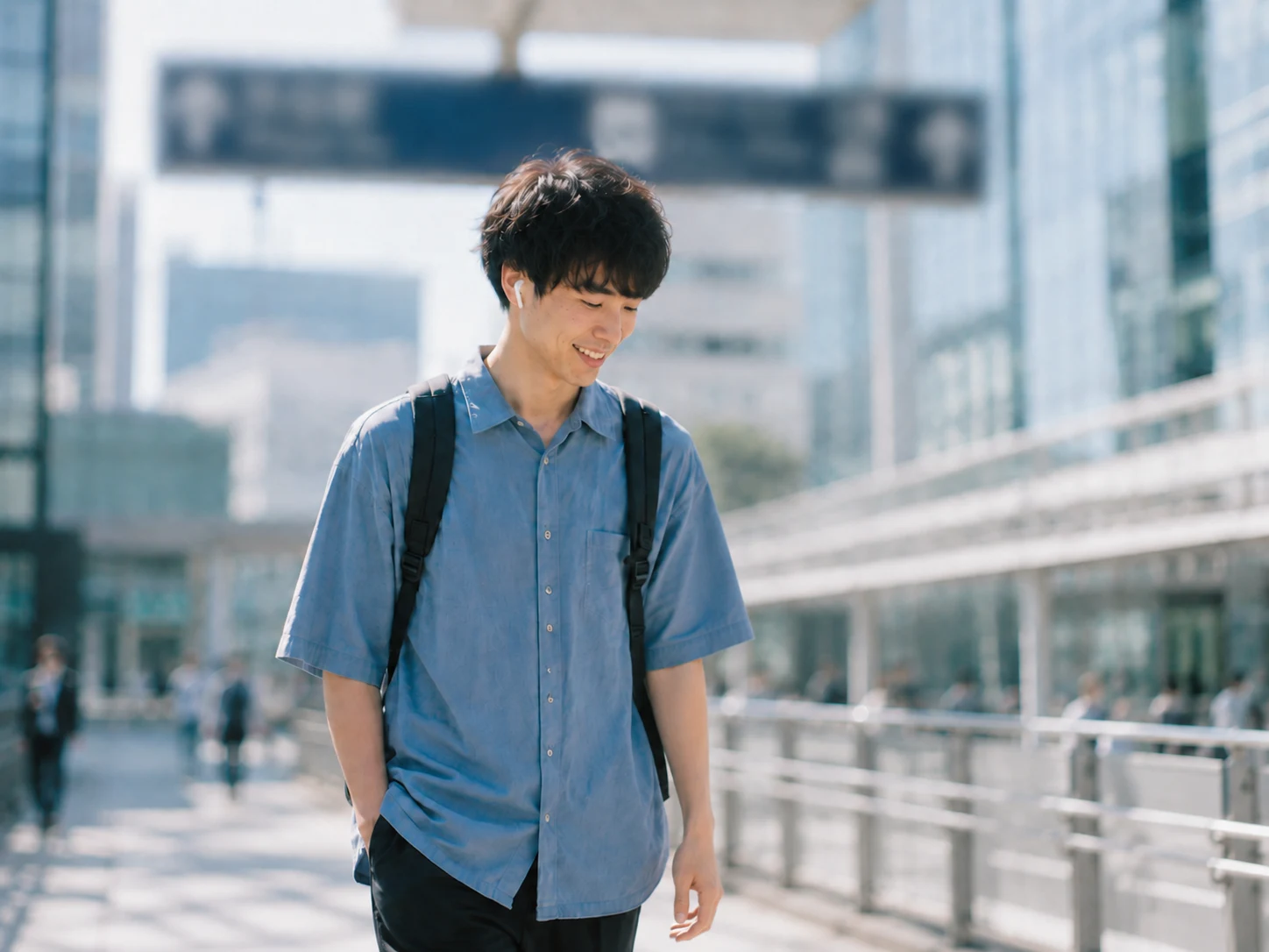 仕事で待ち合わせる人